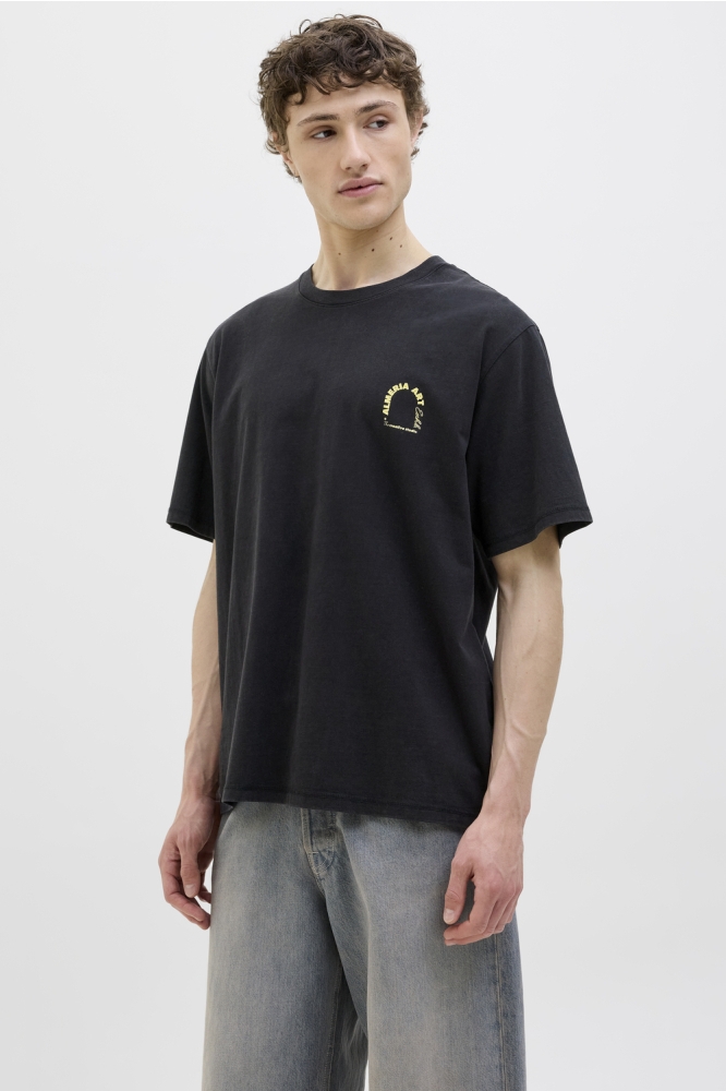 JORALMERIA WORLD TEE SS CREW NECK 12276785 BLACK